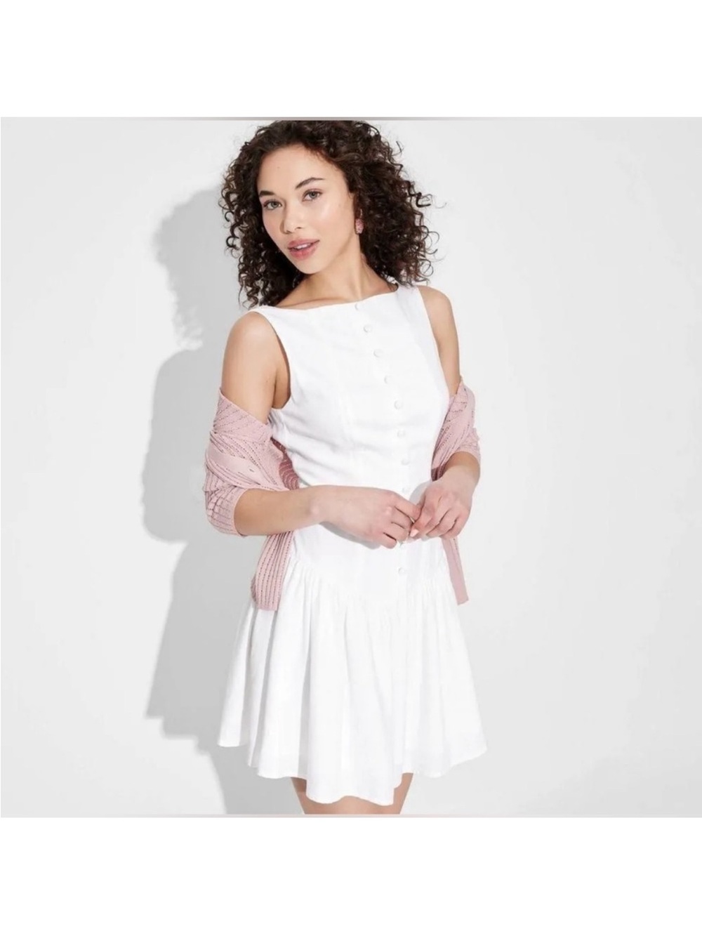 Wild Fable- Drop Waist Mini Sundress-Size XS